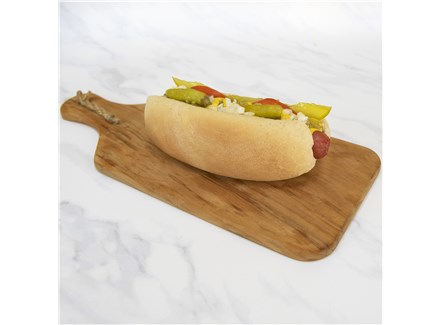 Chicago-Style Keto-Friendly Hot Dog Bun (AKA The Naperville Style Dog)